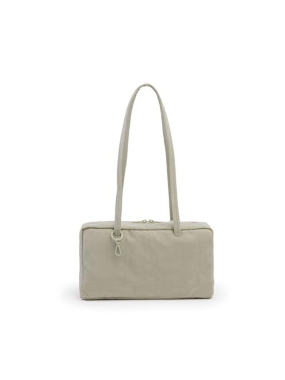 Recycled Nylon Bowler Bag Shoulder Handbag Zip Pocket